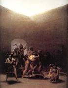 Francisco Goya Yard with Lunatics Germany oil painting artist